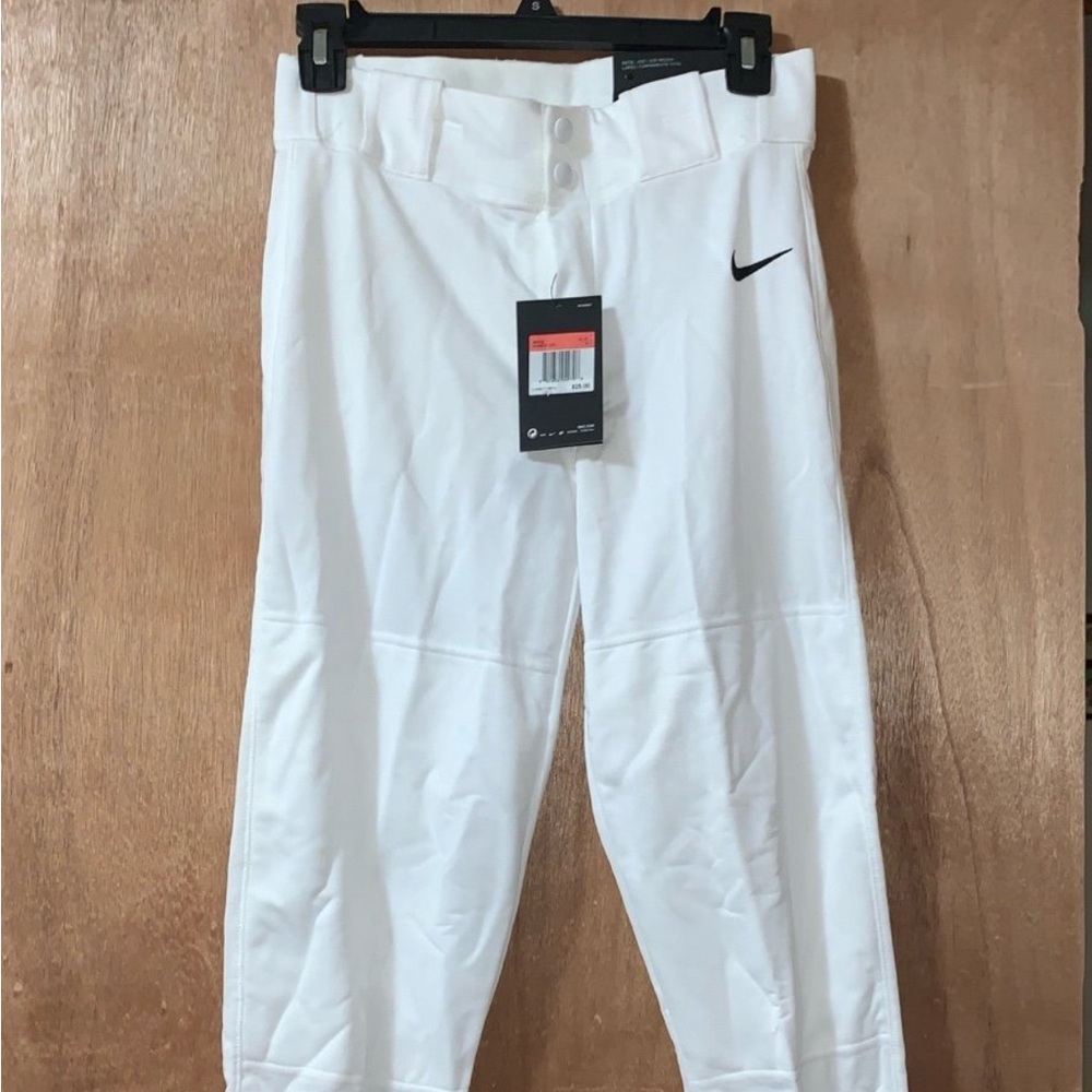 (SOLD MERCARI) NWT - Nike Baseball Vapor Pro Long Tailored Fit Pants - White